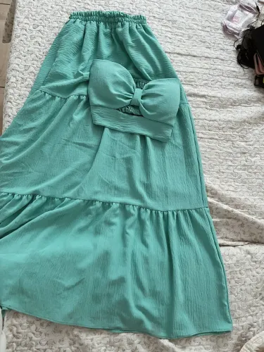 Conjunto saia longa e top