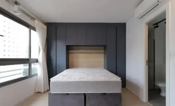 127843 Imóvel para aluguel possui 27 metros quadrados com 1 quarto - São Paulo - SP