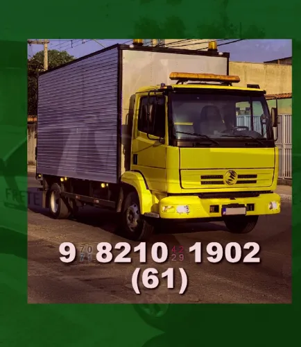 Frete Bau disponível! Mudanças rápidas e seguras, garanta já o seu!