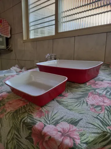 forma de cerâmica para asado e outros