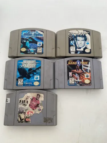 Jogos originais Nintendo 64 todos por esse valor