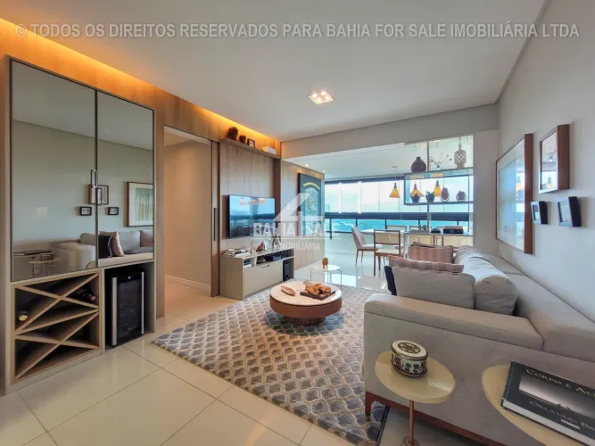 Conforto, exclusividade e vista mar em um dos condomínios mais desejados de Salvador.