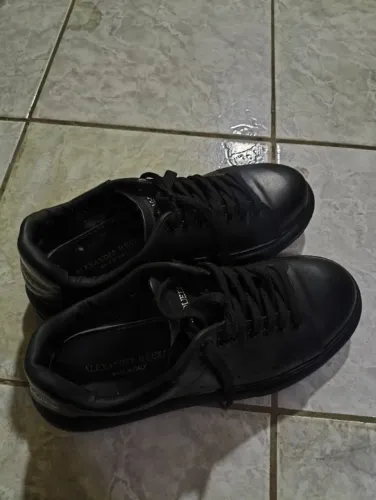 Tênis Masculino Alexander Mcqueen Couro Brooklin
