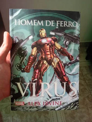 Livro homem de ferro vírus