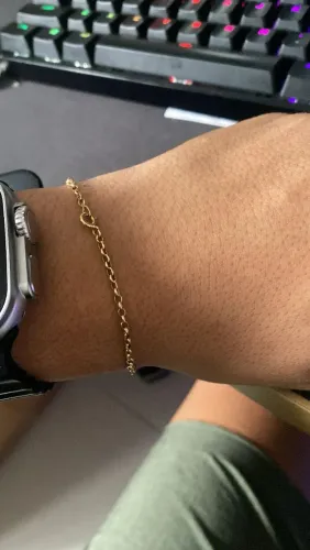 Pulseira de ouro 750