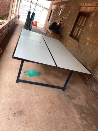 Mesa de ping pong caseira