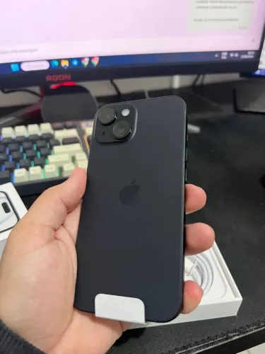 iphone 15 NOVO+NF ( aparelho ainda não foi ligado )