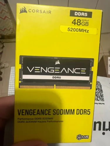 Memória RAM CORSAIR Vengeance DDR5 48GB (2x24GB) 5200MHz