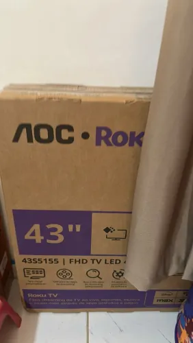 Tv aoc 43 polegadas lacrada