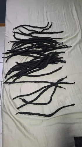 Dreads de fibra orgânica