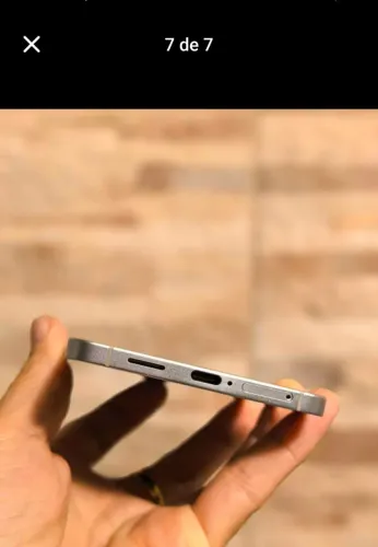Samsung S25 edge 512GB 12 de RAM sem detalhe com nota fiscal ok 