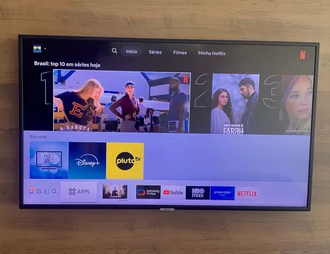 Smart TV Samsung 40? 4K UHD - UN40NU7100