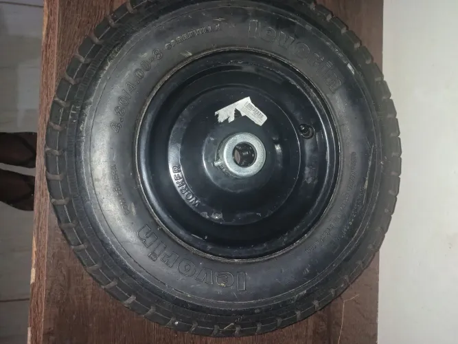 Roda de carrinho nova cm pneu usado 