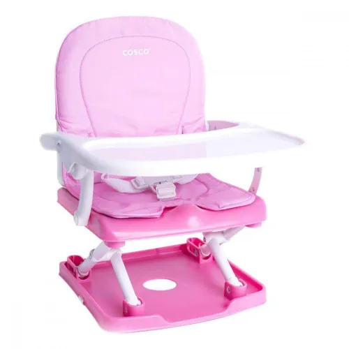 Cadeira de Refeição Portátil Cosco Pop Rosa - Nova na Caixa