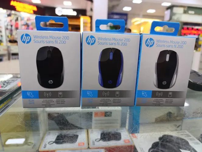 Mouse sem fio Hp Souris Fil 200