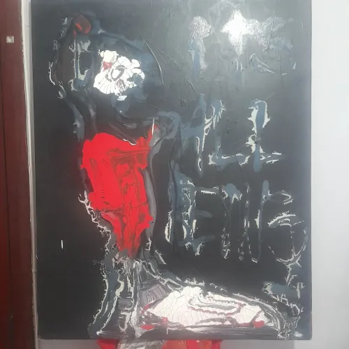 Pintura estilo Manabu Mabe