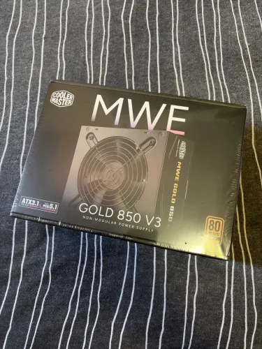 FONTE 850w COOLER MASTER 80 PLUS GOLD - FONTE GAMER