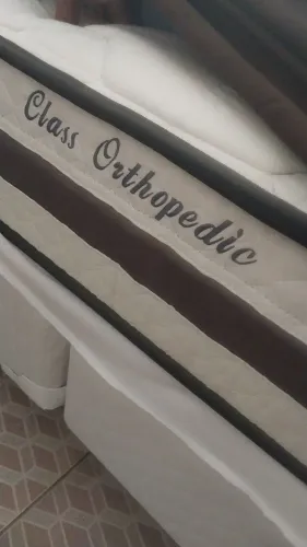 Cama Queen Size Bipartida +colchão em ótimo estado FAÇO ENTREGA