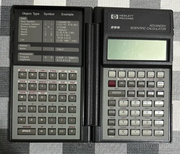 Calculadora HP 28S Advanced Scientific - Completa com Manuais PT-BR