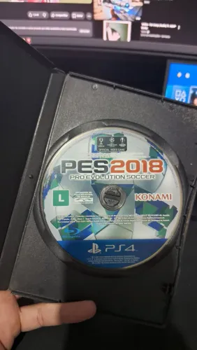 Pes 2018 - Ps4 mídia fisica