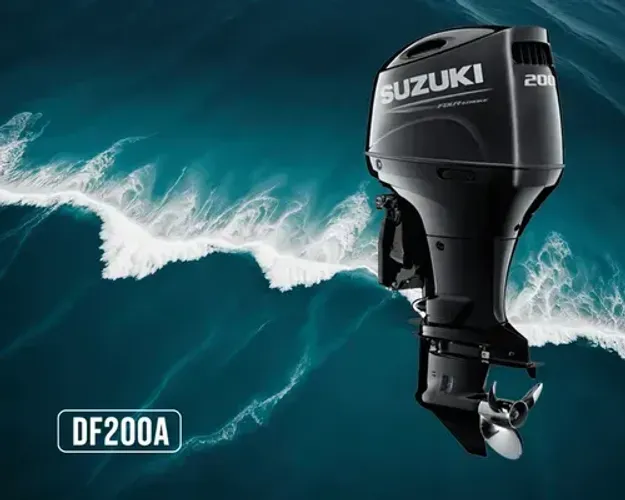Motor Suzuki 200HP AZX 4T - Motor de Popa Novo 