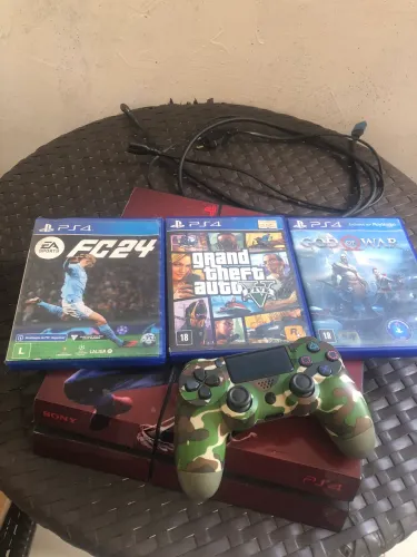 PS4 FAT 500GB PRA VENDER LOGO !