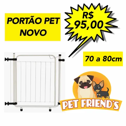 Portão novo Pet R$95,00