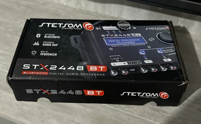 Processador stetsom STX2448BT novo, sem uso