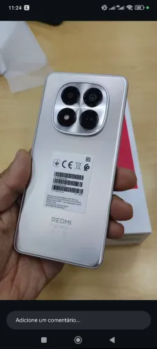 Celular Lançamento Lacrado - Redmi 15 Note Pro 4G - 256Gb/8Ram - Cinza Bateria boa 
