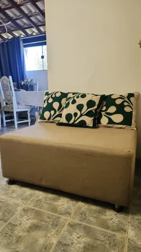 Poltrona Modular Estofada | Sofá Compacto | Excelente Estado