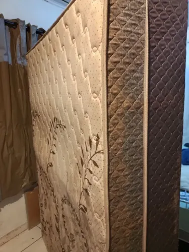 Cama box de casal usado