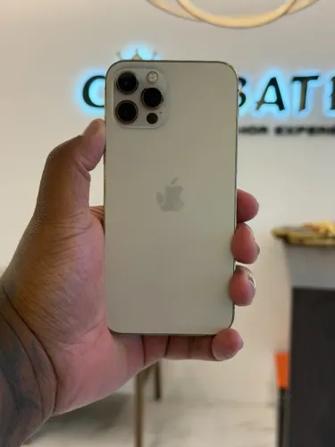 iPhone 12 Pro DOurado 128GB 77% - Loja Fisica