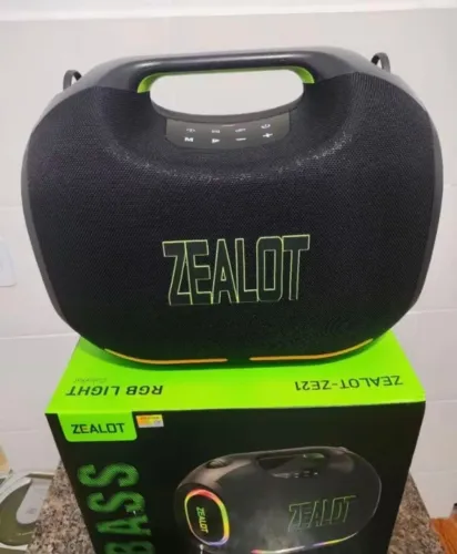 CAIXA BLUETOOTH ZEALOT ZE21 250RMS