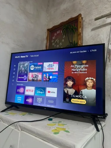 Smartv 32 Roku semi nova