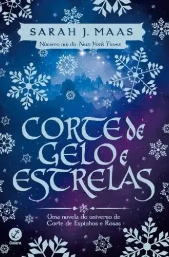 Livro corte de gelo e estrelas