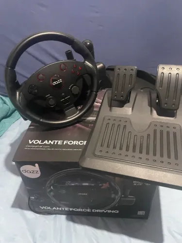 VOLANTE GAMER DAZZ NOVO