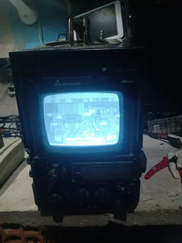 Tv antiga preto e branco 5 polegadas