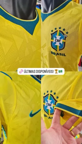 Camisa do Brasil taylandesa 