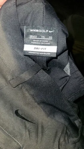 Calça Nike Golf Dri-FIT Original Preta Tam BR 48