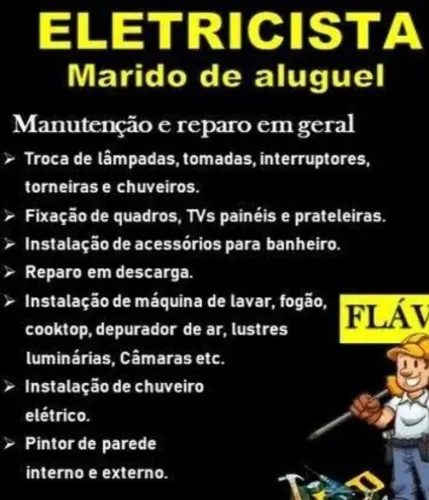 Encanador eletricista 