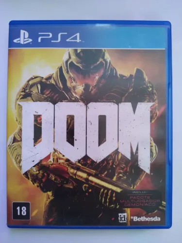 Doom - jogo para PS4 - Original