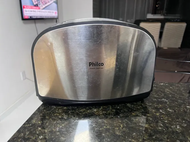 Torradeira Philco French Toast Inox 110V - Funcionando Perfeitamente