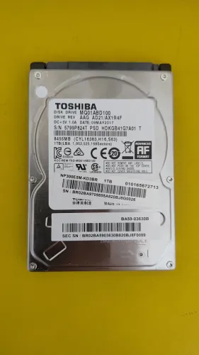 TOSHIBA - HD 1T novo (leia a descrição)