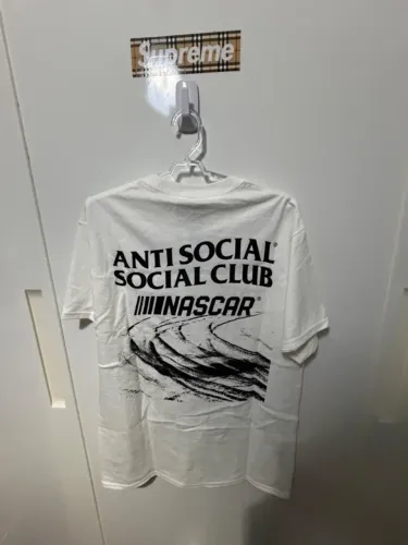 Camiseta Anti Social Social Club Nascar - Tamanho M - Nova com etiqueta
