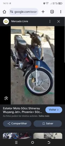 Vendo moto Shineray conservada