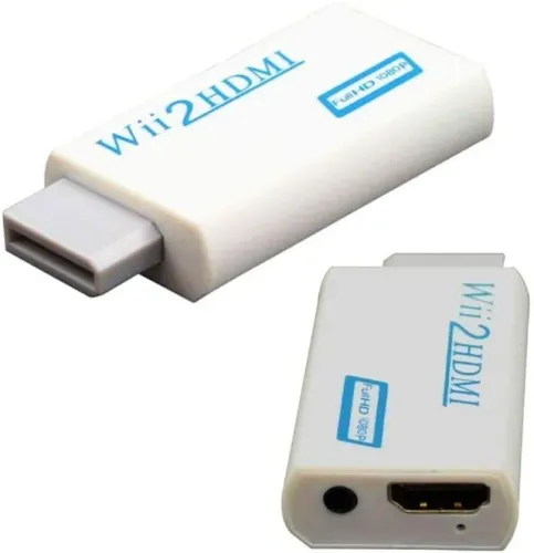 Adaptador HDMI para Wii. Nintendo Wii. Simples. Plug and play.