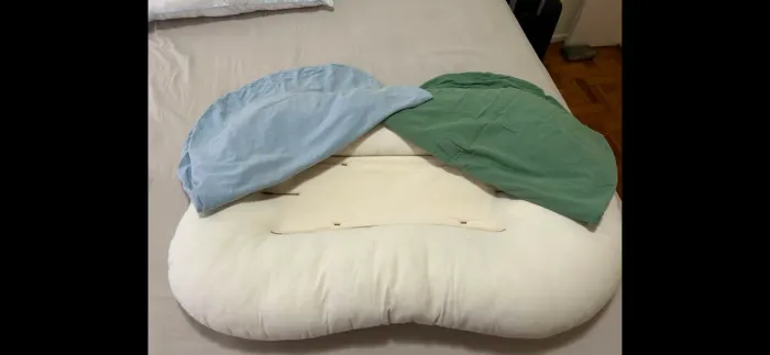 Ninho da Yogi Baby usado. Duas capas de brinde.<br>2 capas de brinde