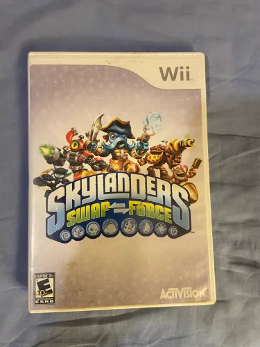 Skylanders Swap Force Wii + Portal + Bonecos Raros