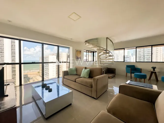 Apartamento para venda com 04 Suítes e vista do mar em Boa Viagem