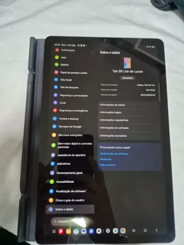 Tablet Galaxy Tab S6 Lite